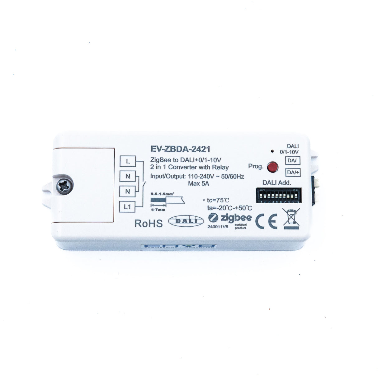 ENVO ZigBee to DALI + 0/1-10V 2-in-1 Conveter - PHOTO 1