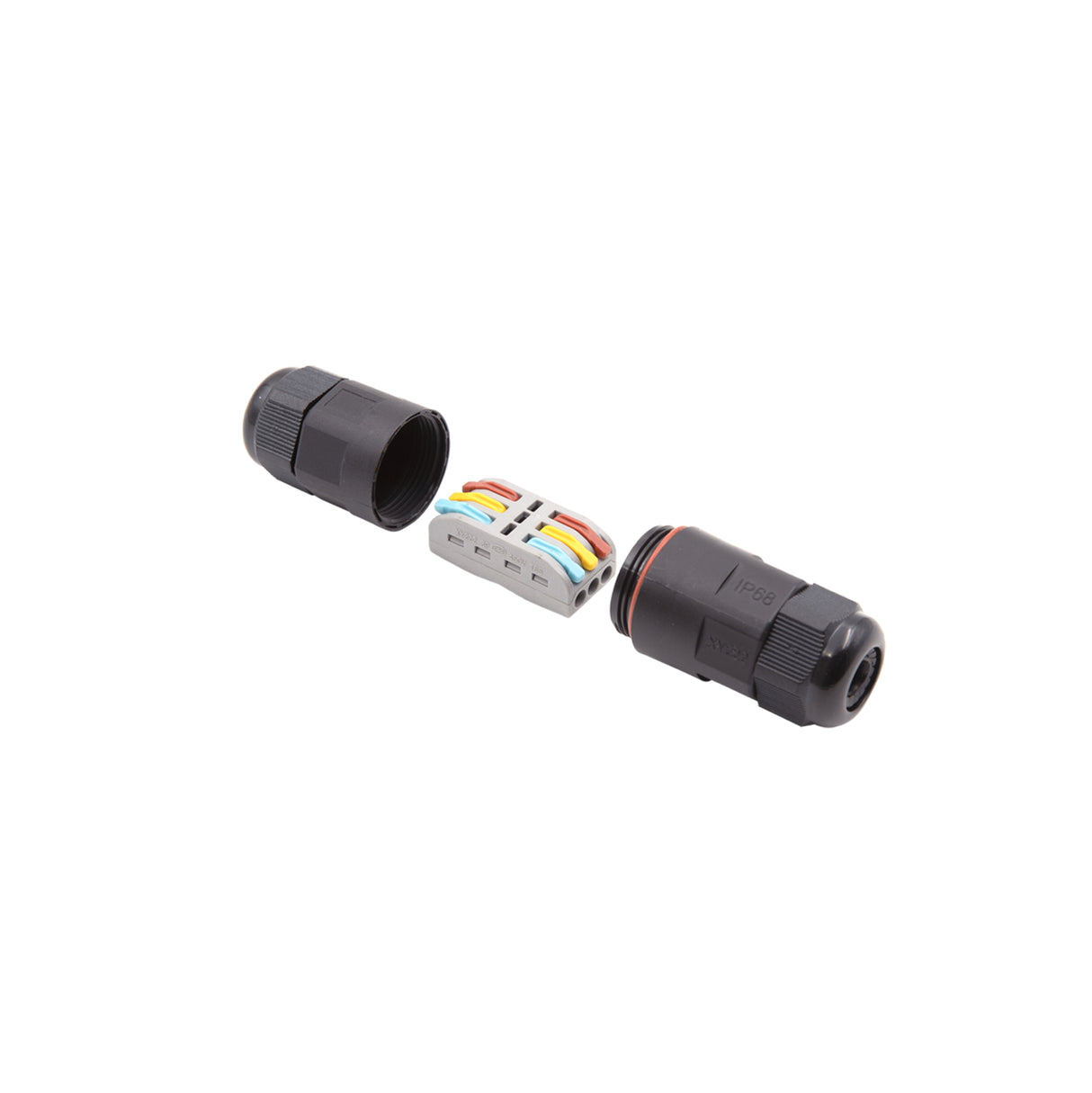 Purple Plug 222 Compact Splicing Connector, 3 Port 2 Way, Waterproof, with Lever