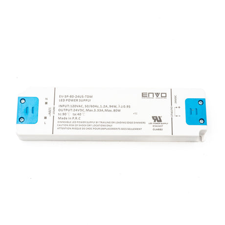 ENVO EV-SP-80-24US-TDM Triac Dimmable LED Driver 80W 24V 3.33A - PHOTO 1