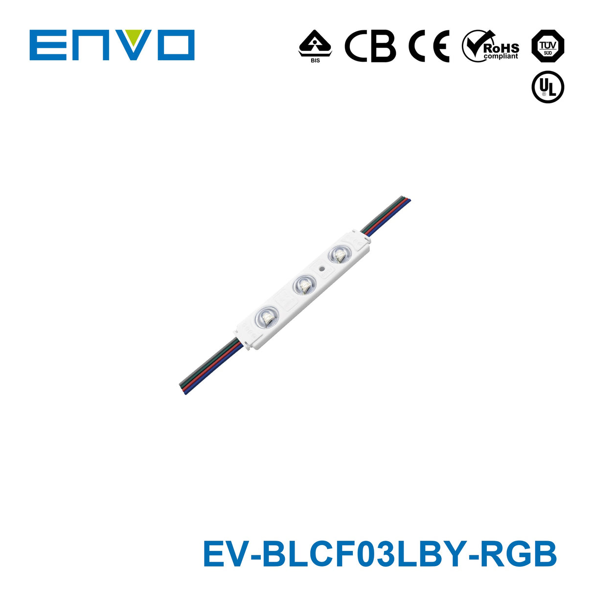 ENVO ChromaFlux LED Module Backlit - Triple LED RGB
