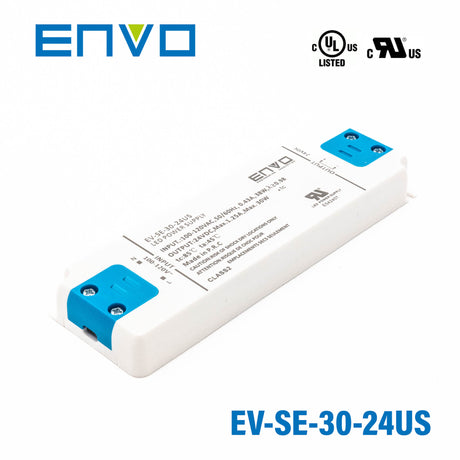 ENVO EV-SE-30-24US LED Driver 30W 24V