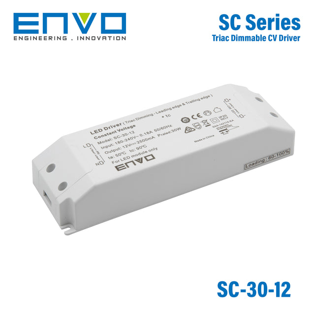 Envo SC-30-12 Power Supply 30W 12V  - Triac dimmable