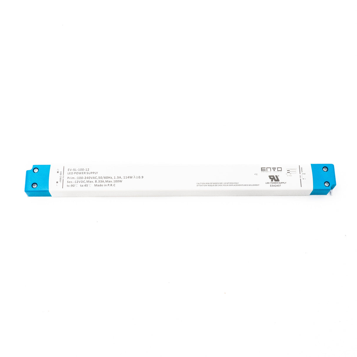 ENVO EV-SL-100-12 Linear Type LED Driver 100W 12V - PHOTO 1