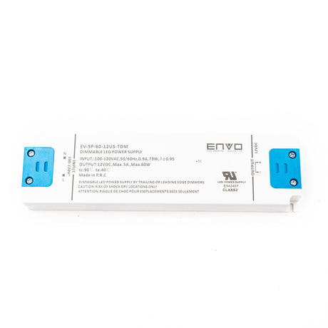 ENVO EV-SP-60-12US-TDM Triac Dimmable LED Driver 60W 12V 5A - PHOTO 1