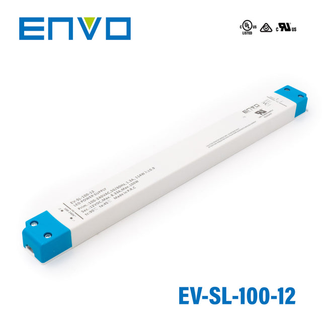 ENVO EV-SL-100-12 Linear Type LED Driver 100W 12V