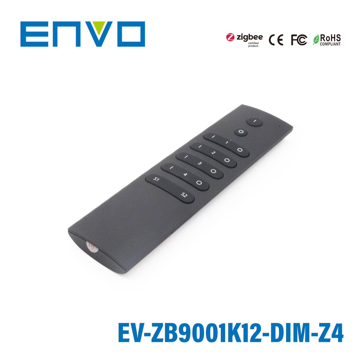 ENVO ZigBee Classic Remote Single Colour - 4 Zones