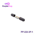 Purple Plug 222 Compact Splicing Connector, 3 Port 2 Way, Waterproof,  with Lever