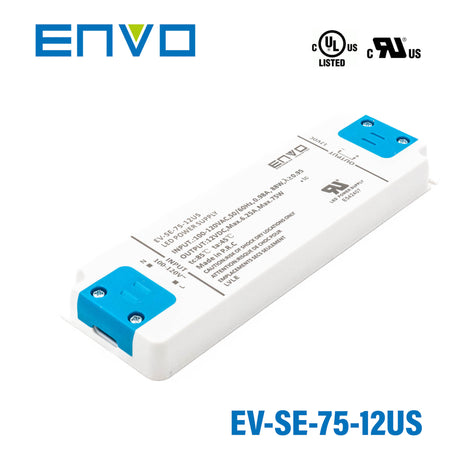 ENVO EV-SE-75-12US LED Driver 75W 12V