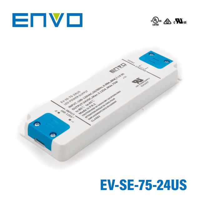 ENVO EV-SE-75-24US LED Driver 75W 24V